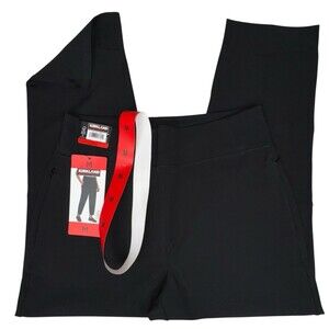 Kirkland Signature Womens Size Medium Black 4 Way Stretch Ankle Pants